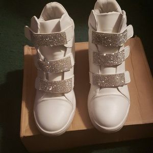 Sneakers w/Rhinestones